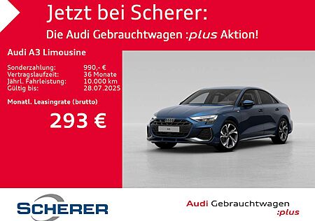 Audi A3 S line 30 TFSI LED NAVI EINPARKHILF