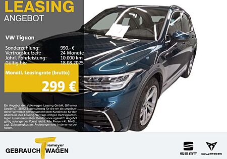 VW Tiguan Volkswagen 2.0 TSI DSG 4M R-LINE LEDER AHK KAMERA KE