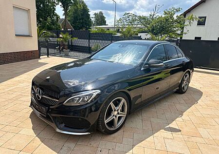 Mercedes-Benz C 180 BlueTec AMG Line+Leder+Navi+SHZ+Park-Assis