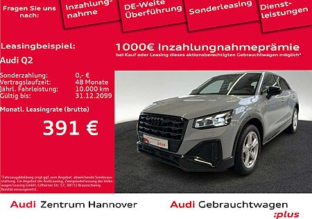Audi Q2 S line 35 TFSI Matrix Kamera Phone Box Keyles