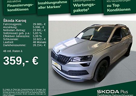 Skoda Karoq 1.5 TSI DSG*SPORTLINE*RFK*SUNSET*ACC*STAND