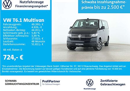 VW T6 Volkswagen .1 Multivan Comfortline 2.0 TDI DSG StdHz*AHK