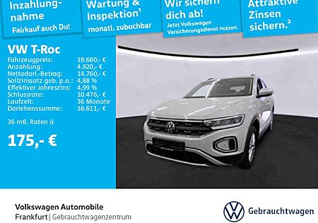 VW T-Roc Volkswagen 1.0 TSI Life Spurhalteassistent Sitzheizun