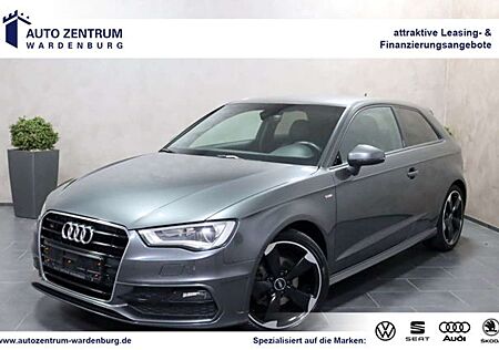 Audi A3 TDI 3x S Line XENON LEDER NAVI TEMPO 18ZOLL