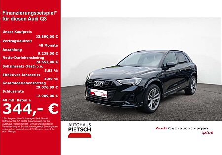 Audi Q3 40 TDI quattro S line MMI+ LED Optik schwarz