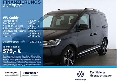 VW Caddy Volkswagen DSG STYLE STD.HZ LM18 PANO AHK ACC KAMERA