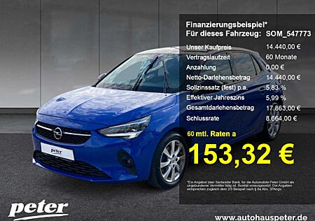 Opel Corsa F 1.2 Edition Klima Sitzheizung Allwetter 100PS