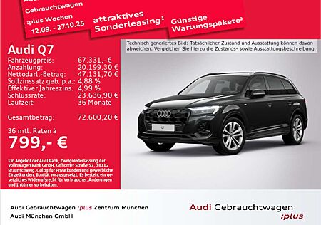 Audi Q7 55 TFSI qu. S line Pano/LuftFed/ACC/AHK