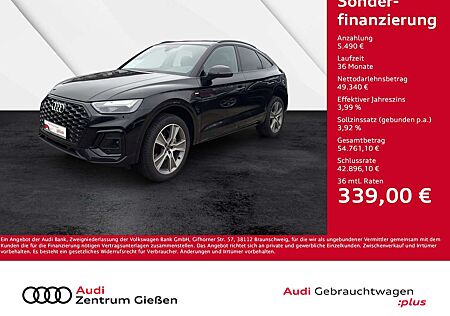 Audi Q5 Sportback 45 TFSI quattro S line Black PANO AHK...