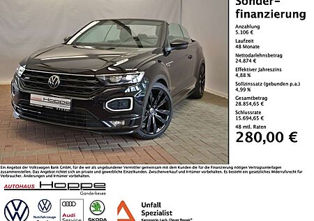 VW T-Roc Volkswagen Cabriolet R-Line 1.5 TSI AHK+LEDER+RFK+NAVI+BEA...