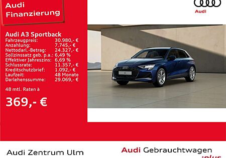 Audi A3 advanced 30 TFSI S tronic NAV R-KAM