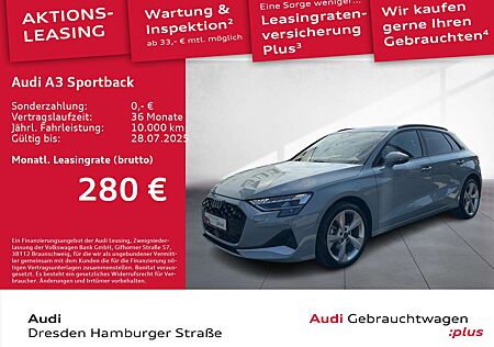 Audi A3 30TFSI Advanced LED Navi Rückkamera
