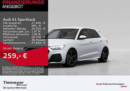Audi A1 25 TFSI S LINE LM17 LED NAVI+ LEDER