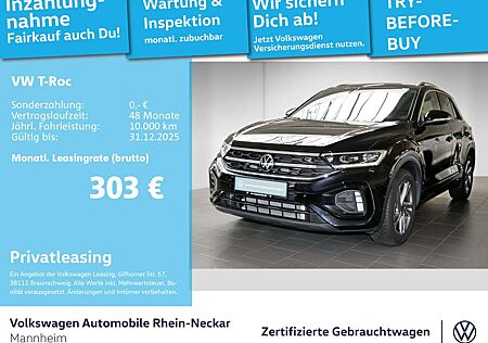 VW T-Roc Volkswagen 1.5 TSI R-Line DSG, Navi, AHK, Kamera uvm