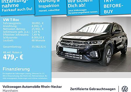 VW T-Roc Volkswagen 1.5 TSI R-Line DSG, Navi, AHK, Kamera uvm