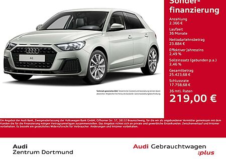 Audi A1 Sportback 25 advanced CAM ACC NAVI+ ALU LED