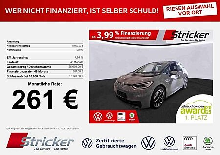 VW ID.3 Volkswagen Pro Performance Tech 150/77 261,-ohne Anzahlung A