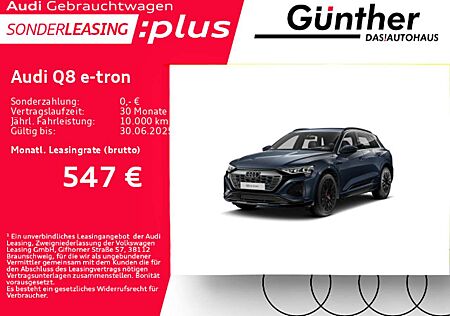 Audi Q8 e-tron 55 S LINE+UMGEBUNGSKAMERAS+MATRIX+HUD+