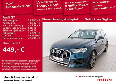 Audi Q7 55 TFSI e qu. tiptr. AHK MATRIX 360°K TV PANO