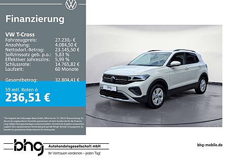 VW T-Cross Volkswagen 1.5 TSIDSG Life IQ.Drive ACC TravelAssis