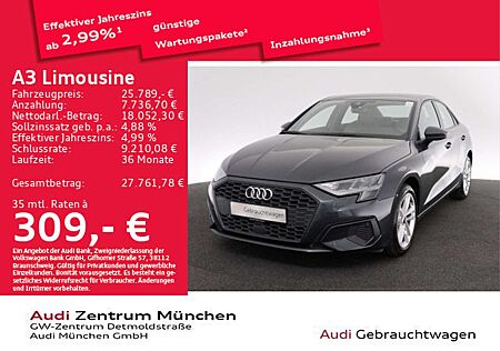 Audi A3 35 TDI S tronic Virtual Navi Leder