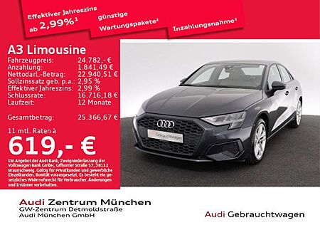 Audi A3 35 TDI S tronic Virtual Navi Leder