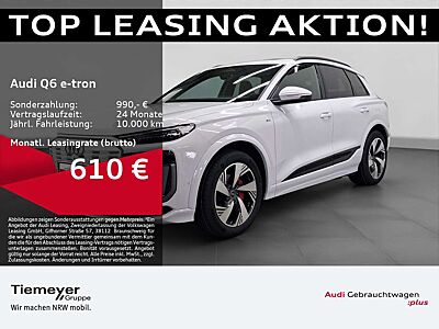 Audi Q6 e-tron Q 2x S LINE PANO BuO S-SITZE+ LUFT