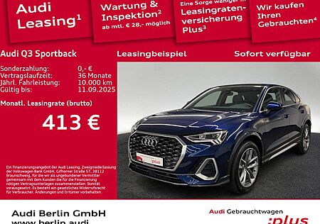 Audi Q3 S line 40 TFSI qu. S tr. AHK PDC