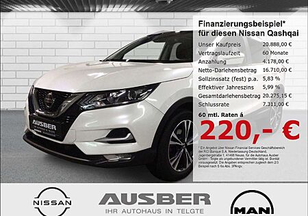 Nissan Qashqai Zama 1.3 DIG-T EU6d Panorama Navi 360 Kamera Mehrz