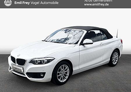 BMW 218 i Cabrio Aut. Advantage *SHZ*Navi*