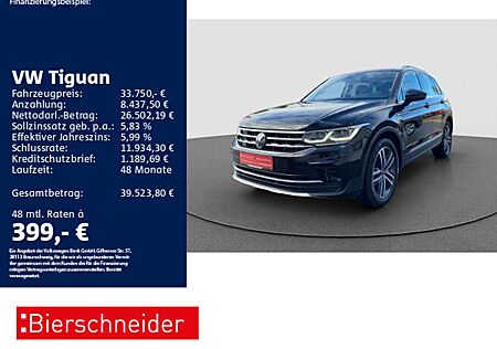 VW Tiguan Volkswagen 2.0 TDI DSG Elegance 19 AHK MATRIX ACC