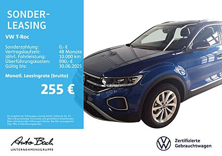VW T-Roc Volkswagen 1.5 TSI DSG Style, Navi, LED, App-Connect,