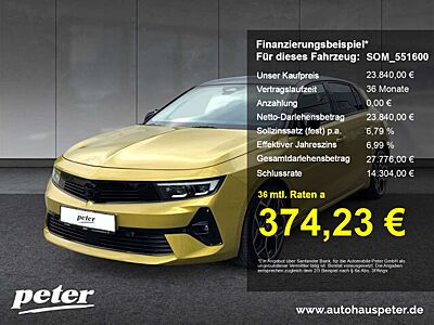 Opel Astra Astra 1.2 Turbo Ultimate Automatik Alcantara Sitzheizung