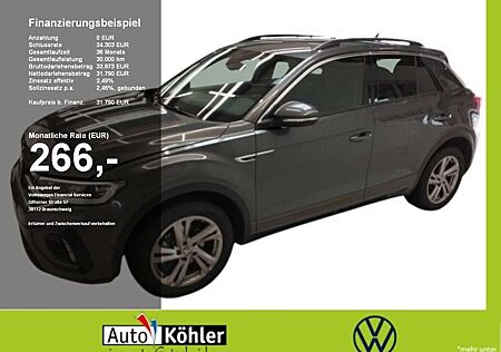 VW T-Roc Volkswagen R-Line TSi DSG Black+CarPlay+ACC+AHK+LED