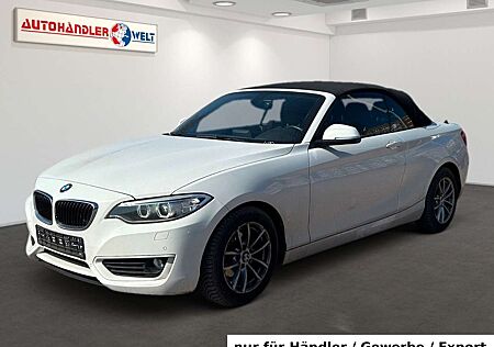 BMW 218d 218 Cabrio Automatik AAC Xenon Navi SHZ PDC