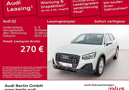 Audi Q2 S line 35 TFSI S tr. AHK RFK MATRIX NAVI