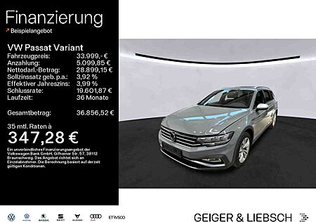 VW Passat Variant Volkswagen 2.0 TDI 4Motion DSG ALLTRACK*STHZ