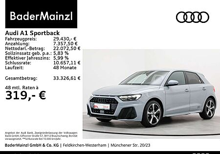 Audi A1 35 TFSI S tronic S line Kam Virtual