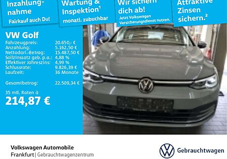 VW Golf Volkswagen VIII 1.4 TSI eHybrid Style Navi Rückfahrkam