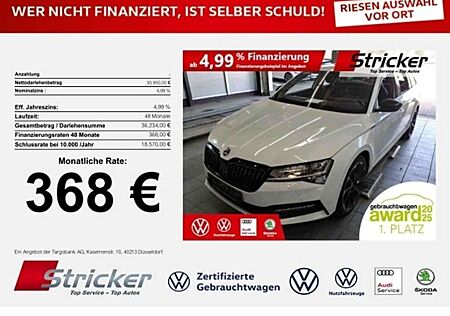 Skoda Superb Combi Sportline 2.0TDI DSG 368,-ohne Anzahlung AC