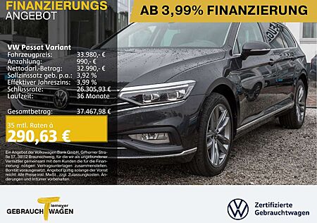 VW Passat Variant Volkswagen 2.0 TDI DSG 4M ELEGANCE AHK ST.HE