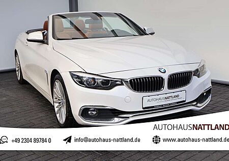 BMW 430 i Cabrio Luxury Line LED Leder Navi AHK PDC