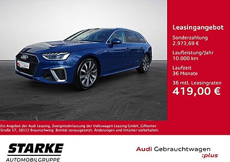 Audi A4 Avant 35 TDI S tronic S line NaviPlus LED AHK D...