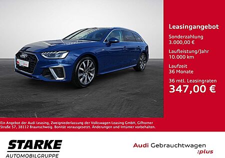 Audi A4 Avant 35 TDI S tronic S line NaviPlus LED AHK D...