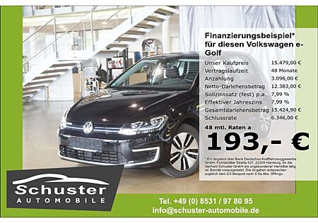 VW e-Golf Volkswagen *136PS LED Navi PDCv+h Bluetoo Alu