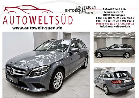 Mercedes-Benz C 220 d T 9G StHz DTR 2xSpur Com LED AHK SHZ LenkA