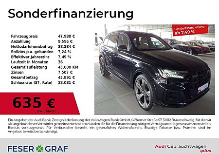 Audi Q7 55 TFSI e quattro S line tiptronic