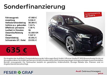 Audi Q7 55 TFSI e quattro S line tiptronic