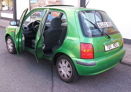 Nissan Micra 1,3*Schiebedach*4/5-TÜRIG*a.w.-TÜV-ALLES-NEU