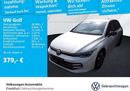 VW Golf Volkswagen VIII 1.5 eTSI DSG Goal Navi IQ.Light DAB+ F